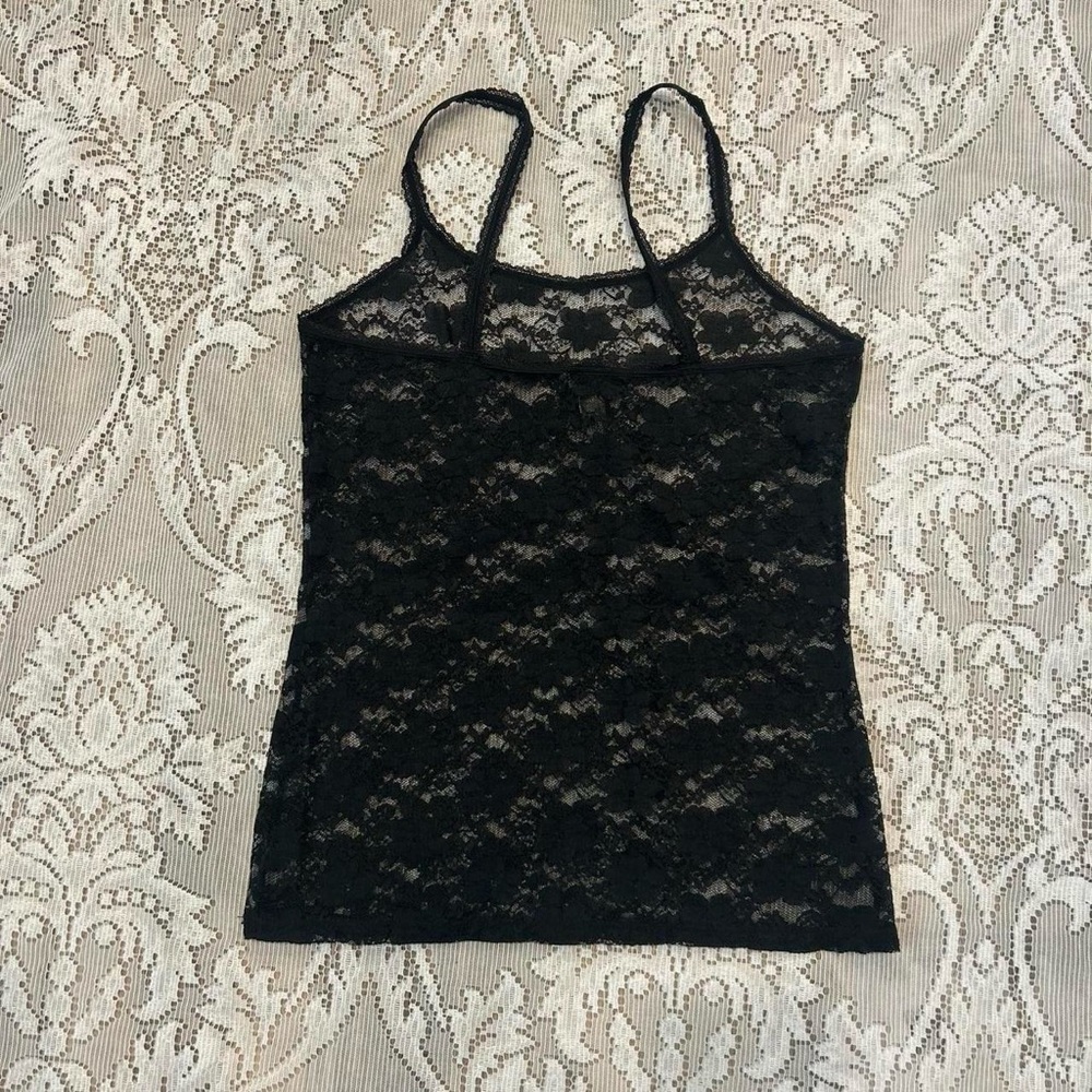 Black Lace Cami Tank